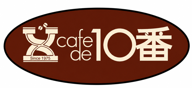 cafe de 10番 ロゴ